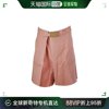 香港直邮Dior迪奥男士短裤粉红色宽松简约百搭283C150A4451-400