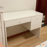 IKEA宜家斯维德梳妆台白色100x48厘米简约现代卧室桌收纳化妆桌