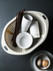 碗柜塑料厨房沥水碗架带盖碗筷，餐具收纳盒放碗碟，架滴水碗盘置物架