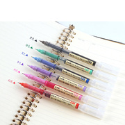 自控墨针管型直液式速干走珠笔商务签字笔学生用笔彩色水笔中性笔