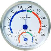 美德时TH602F高精度室内温湿度计家用指针式机械温度计家庭工业