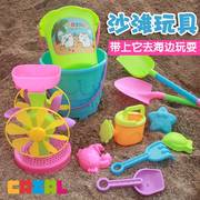 沙滩玩具儿童海边套装车挖沙铲子，和桶宝宝玩沙工具大号小孩男女孩