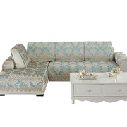 欧式蕾丝沙发坐垫 实木组合沙发垫简约现代风格布艺全盖防滑
