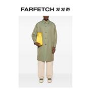 Comme Des Garcons Homme Plus男士单排扣风衣FARFETCH发发奇