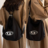 多功能三用背包帆布包包，女大容量单肩托特包斜挎双肩，包旅行(包旅行)通勤潮