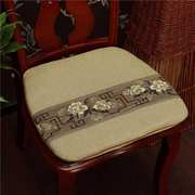 中式提花家用四季餐椅垫古典实木椅子坐垫防滑餐桌椅垫加厚可拆洗