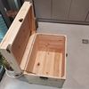 复古原木箱带锁实木箱定制仿古箱子装饰旧木箱超大号储物箱收纳箱