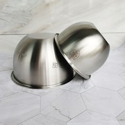 Titibear 食品级304不锈钢打蛋盆加深带刻度料理盆调料盆烘焙工具