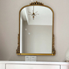 法式复古化妆镜美式浴室卫生间，洗面台镜子欧式智能，梳妆装饰卫浴镜