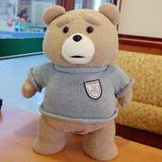 正版ted2泰迪熊西装韩国果冻公仔毛绒玩具送男女生抱枕生日礼