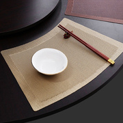 圆桌新中式扇形餐垫西餐垫防烫餐桌，垫隔热垫餐布垫碗垫酒店饭桌垫