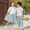 六一儿童演出服汉服男童夏季薄款中国风古装儿童唐装宝宝周岁礼服