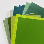 特调色调薄荷莫兰迪森林绿色纹理卡纸艺术纹理纸手账手帐素材纸
