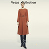 Vesas Collection唯尚女装连衣裙 羊毛西装连衣裙 D1223