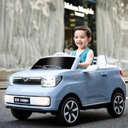 五菱宏光mini童车儿童电动车男女，小孩可遥控玩具车可坐人四轮汽车