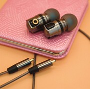 重低音MMDC入耳式可插拔金属HIFI手机耳机耳塞线VJJB N1 N30 V1M2
