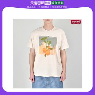韩国直邮LEVIS T恤 LEVIS 男款 清爽风格 半袖 T恤(16143-0502)