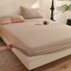 A类全棉磨毛床笠单件床垫套纯棉加厚床单1.5米1.8防尘床罩保护罩
