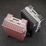 超大旅行箱密码铝框拉杆箱，万向轮20女男，学生24v行李箱寸潮28皮箱