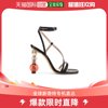 香港直邮JACQUEMUS 女黑色女士高跟凉鞋 192FO03-192-52900