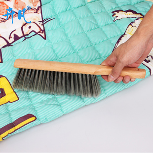 实木长柄扫床刷沙发除尘刷卧室，地毯清洁刷扫把笤帚床刷子软毛