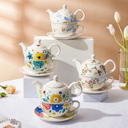 创意陶瓷茶具套装花茶壶英式杯子母壶办公单人咖啡壶水壶
