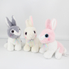 仿真兔子毛绒玩具，可爱萌兔兔公仔，小白兔玩偶布娃娃沃尔玛大眼兔仔