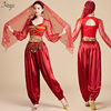 印度舞服装异域风情茉莉公主舞台，表演出服敦煌舞蹈灯笼阔腿裤套装