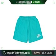 韩国直邮sportyandrich休闲运动短裤男女款浅绿色透气日常通勤
