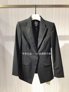 2021秋季收腰小西装显瘦黑色单排扣外套 MARYLING玛俪琳香港