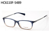 板材眼镜框眼镜架近视方框全框成品时尚休闲渐变色金属腿HC6110F