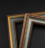 复古数字油画画框免装裱欧式油画框外框，定制装饰镜框相框挂墙裱框