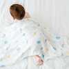 宝宝浴巾包巾婴儿纯棉纱布竹纤维新生儿婴儿襁褓包被盖毯超薄单层