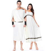 阿拉伯王子希腊女神长裙cos中世纪古罗马情侣装古希腊神话演出服