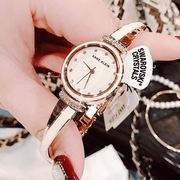 Anne Klein安妮克莱因女表时尚水晶镶钻珍珠母贝表盘时装手链手表