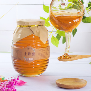 纯正土蜂蜜自产自销成熟蜂蜜1000g