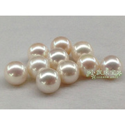 大特 价 DIY裸珠 天然强光白色珍珠裸珠10-11mm 大颗粒强光