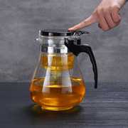 大容量飘逸杯过滤耐热玻璃按压式旅行家用茶水分离简易套装泡茶壶