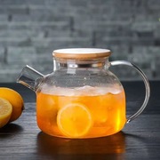 高硼硅玻璃壶大容量凉水壶茶壶茶冷水壶家用耐热果汁壶开水泡茶壶