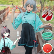 洛天依cos三月雨常服古装cosplay服装 女vocaloid棉V家速卖通亚马