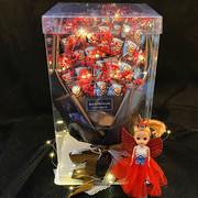 创意花束33颗阿尔卑斯棒棒糖花束，卡通花束礼盒生日毕业情人节礼物