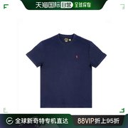 美国直邮ralphlauren拉夫劳伦男士短袖t恤圆领海军蓝色