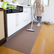 日本进口吸附式厨房防滑防水地垫门厅脚垫，客餐厅地毯宝宝爬行垫