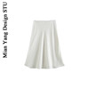 棉洋法式白色蕾丝花边，低腰半身裙纯欲性感小蝴蝶结荷叶包臀中裙