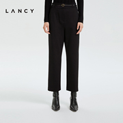 lancy朗姿2022冬季女士裤子，休闲气质职业商务西装女裤子女