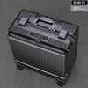 行李箱20寸铝框登机箱前开口多功能密码旅行箱拉杆箱定制
