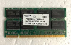 三星 镁光 DDR 512m PC2700 笔记本内存 工控议价
