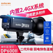 神牛（Godox）DP600II二代摄影灯600W影室闪光灯套装人像模特家具