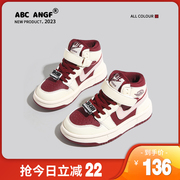 ABC ANGF女童鞋子2024春秋男童鞋运动鞋春秋板鞋儿童