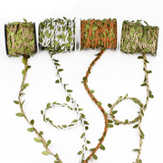 彩色麻绳手工diy材料森系挂饰树叶藤条绳子装饰墙手工编织创意